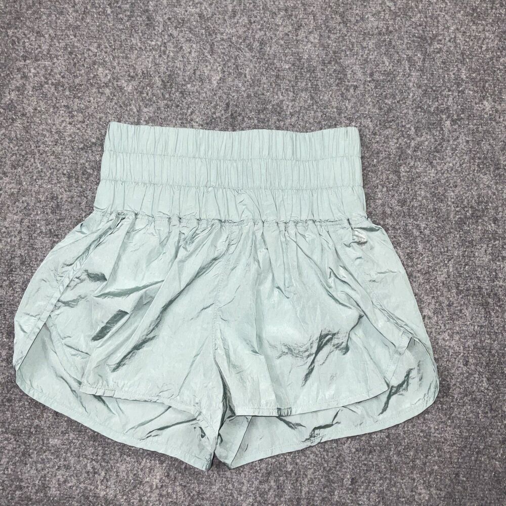 Free People Movement The Way Home Shorts Womens Size M Green Active  Running